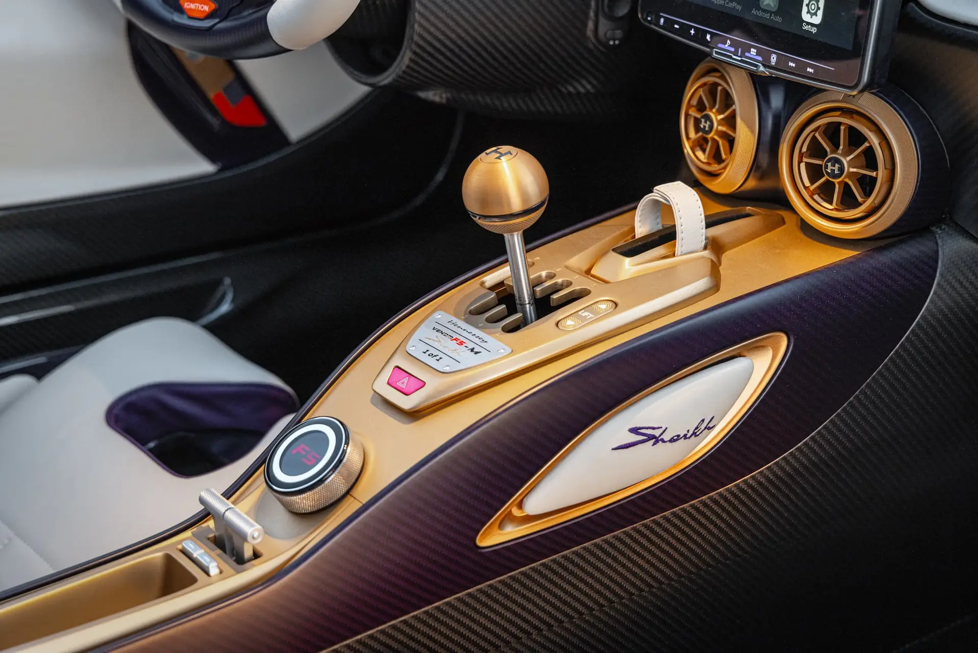 Venom F5-M Roadster вид сзади