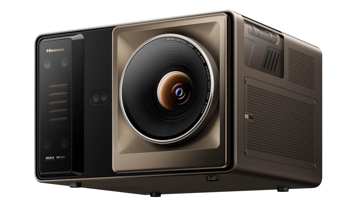 Image du projecteur laser Hisense XR10 au CES 2026, photo 1