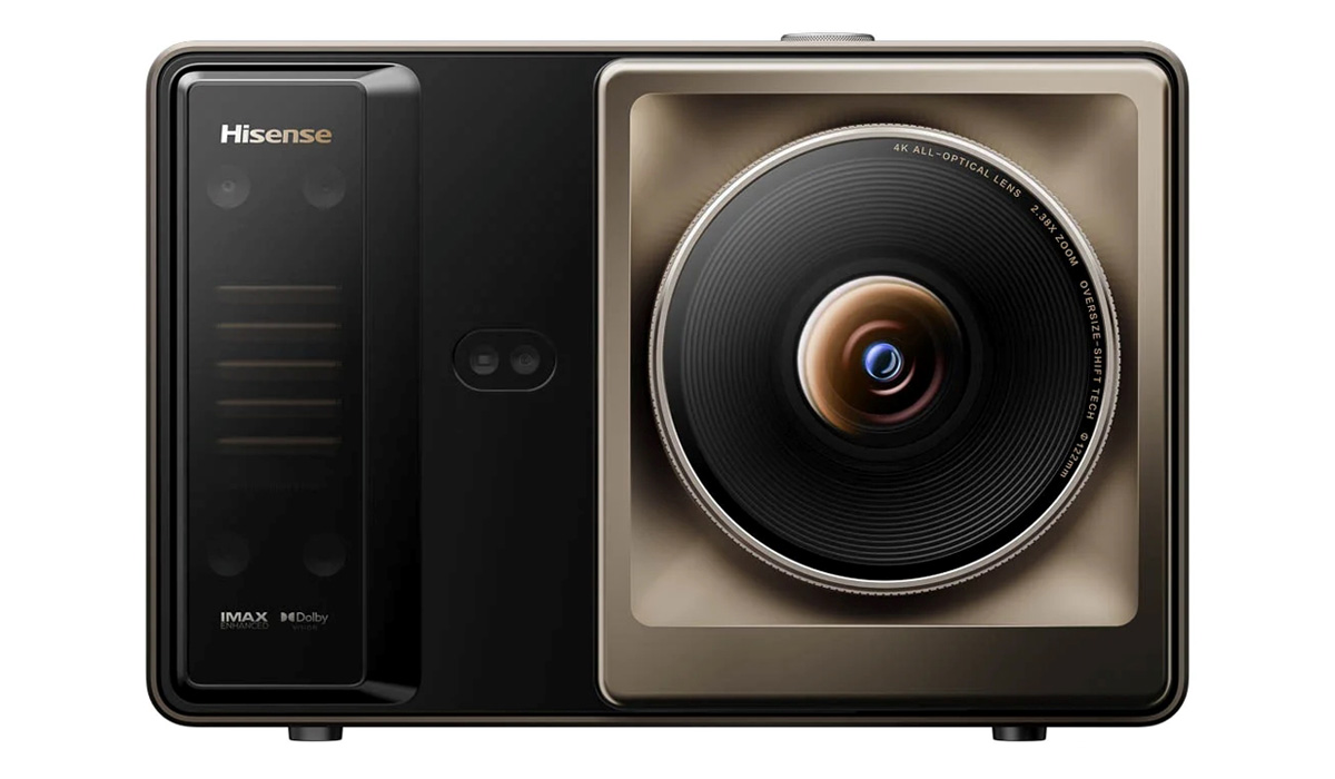 Image de projection Hisense XR10 au CES 2026, photo 2