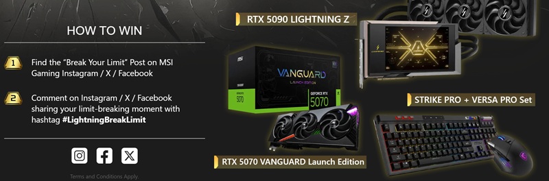 MSI GeForce RTX 5090 Lightning Z видеокарта