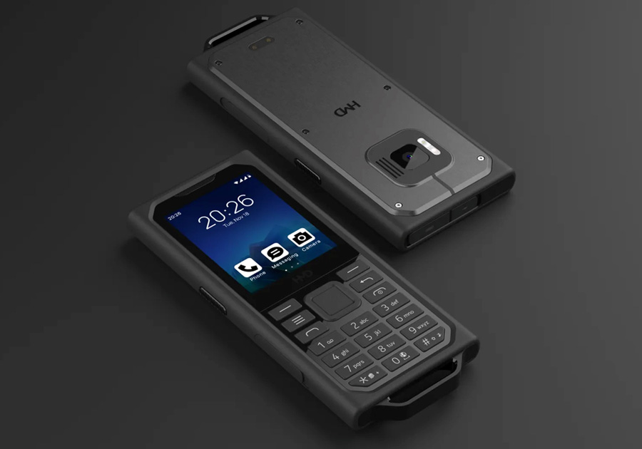 HMD Terra M fonctions de connexion et boutons