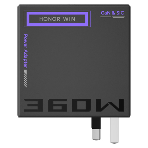 Honor WIN 360W GaN Adapter справа