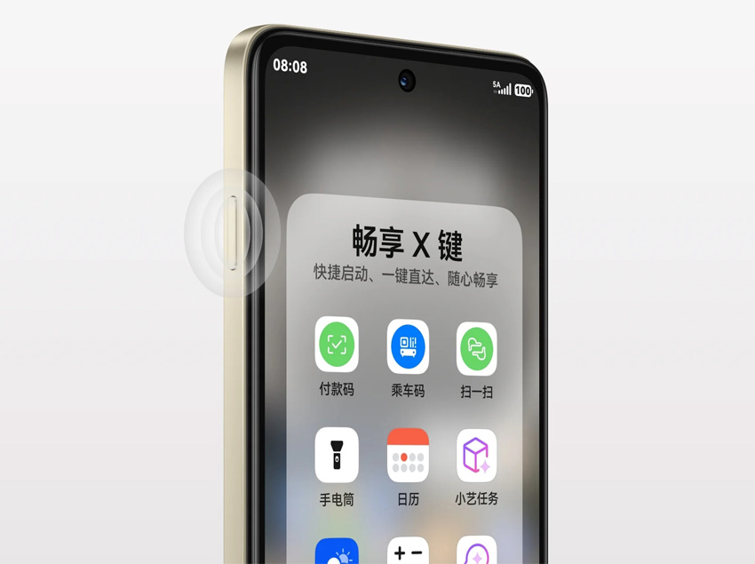 Surface arrière du Huawei Enjoy 90m Plus