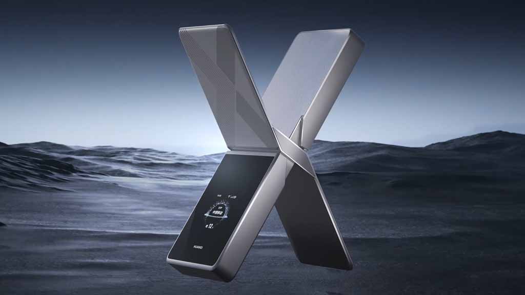 Мобильный роутер Huawei Wi-Fi X вид сзади