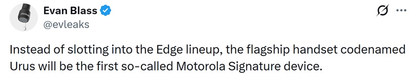 Рендер Motorola Signature