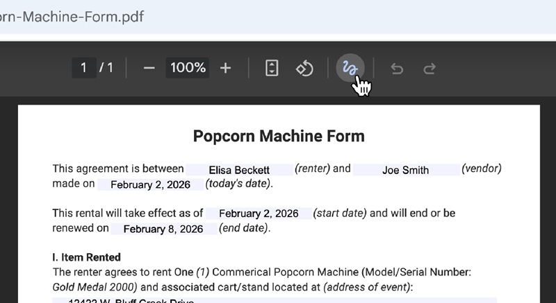 Редактирование PDF в Chrome