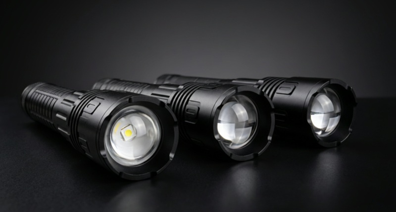 Корпус фонарика из анодированного алюминия