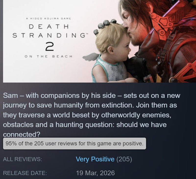 Скріншот з гри Death Stranding 2