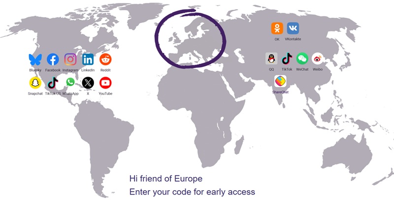 W Social логотип