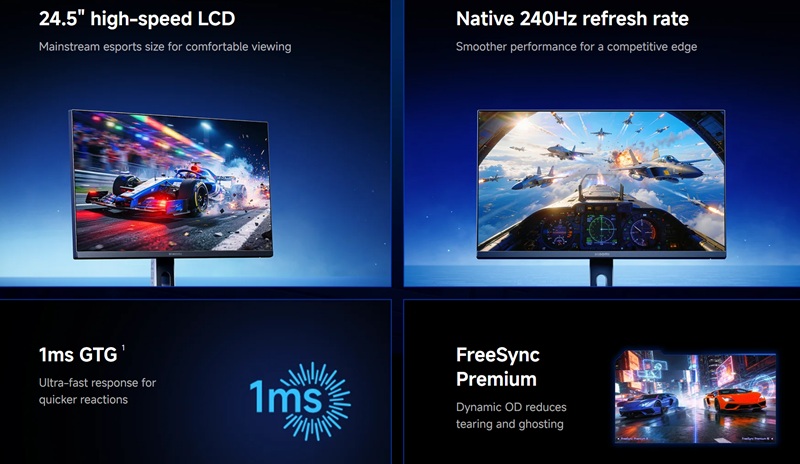Xiaomi Gaming Monitor G25i 2026 зсередини