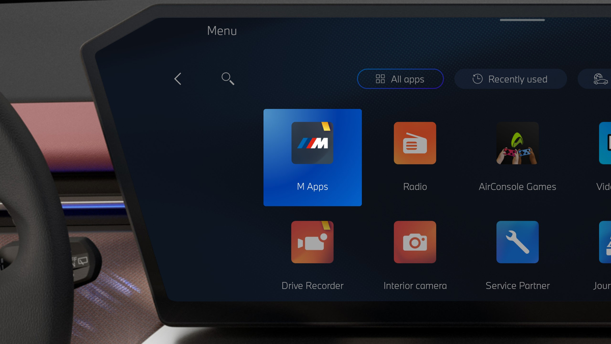 BMW M Drag Meter for drag racing