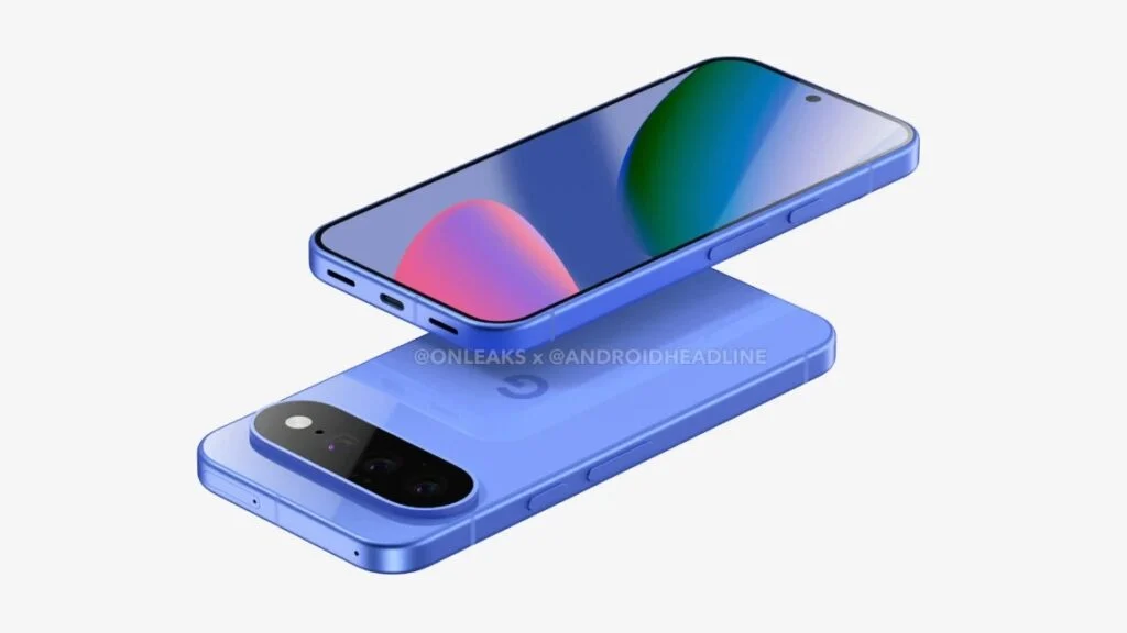 Render of Google Pixel 11 smartphone