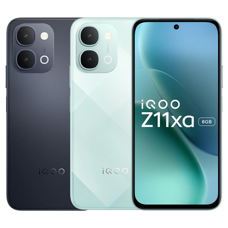 iQOO Z11xa 5G smartphone in black