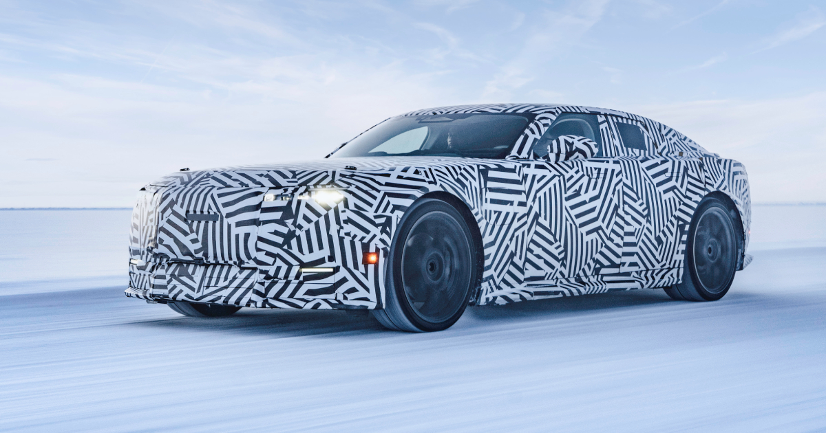 Jaguar GT на випробуваннях