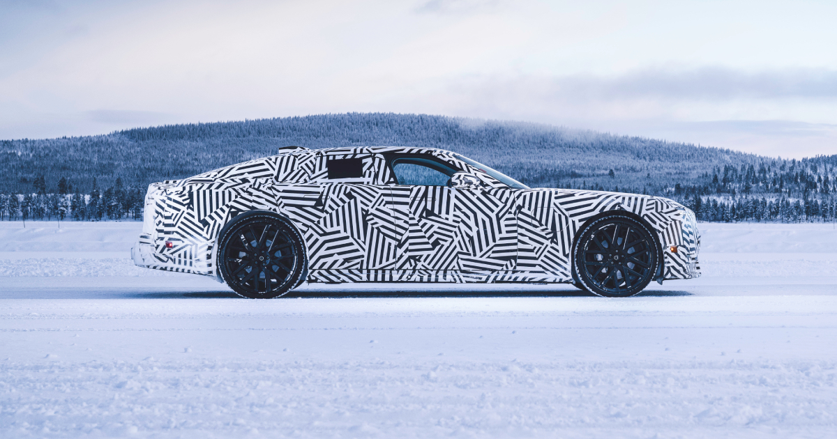 Задній вигляд Jaguar GT