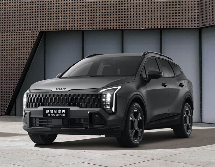 Kia Sportage 2026 рестайлінг вигляд спереду