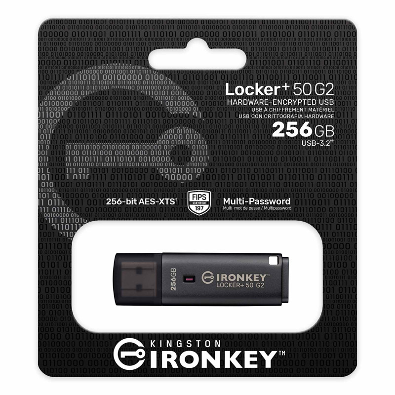 Задній вигляд Kingston IronKey Locker+ 50 G2