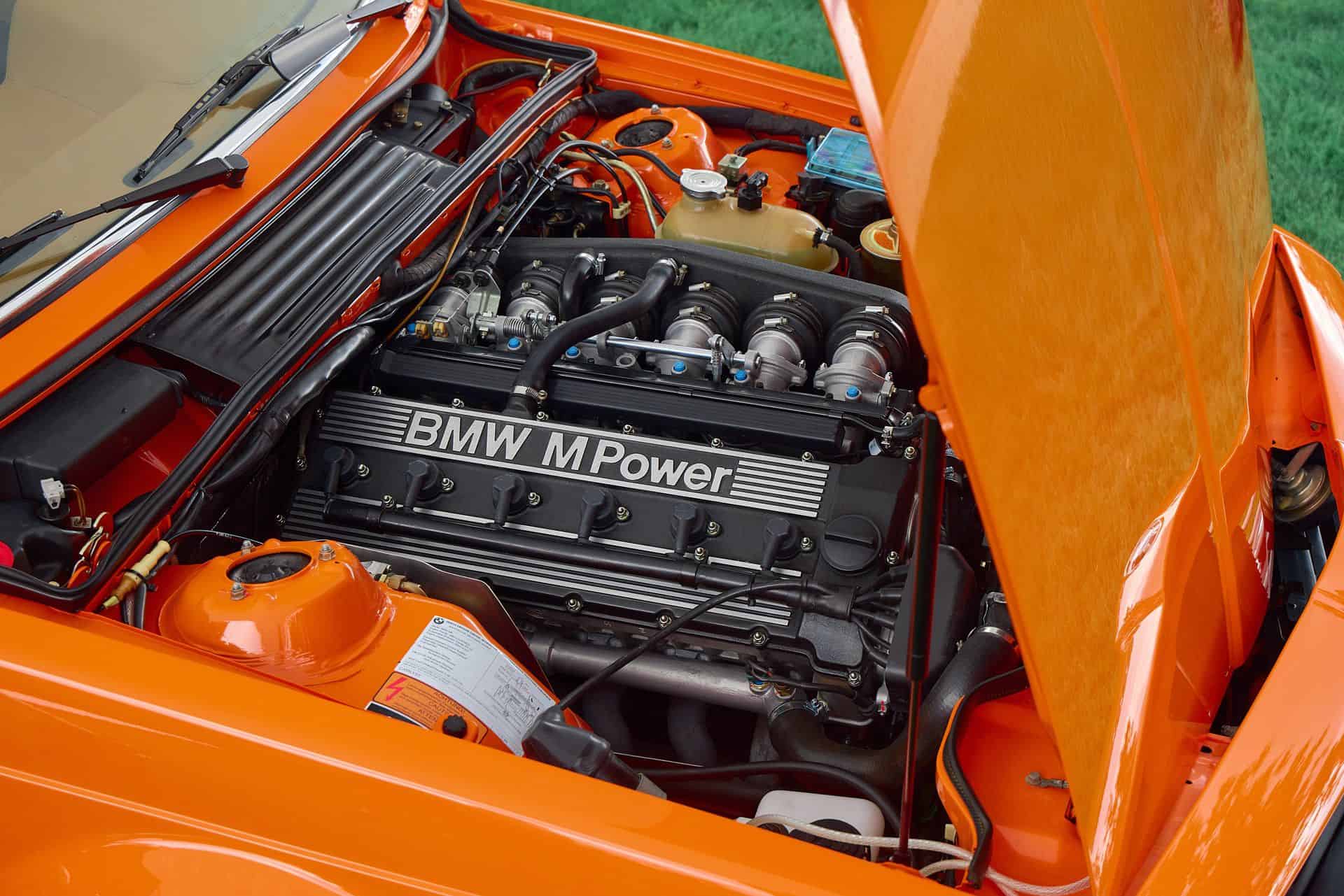 1987 BMW M6 E24 Kith в цвете Inka Orange