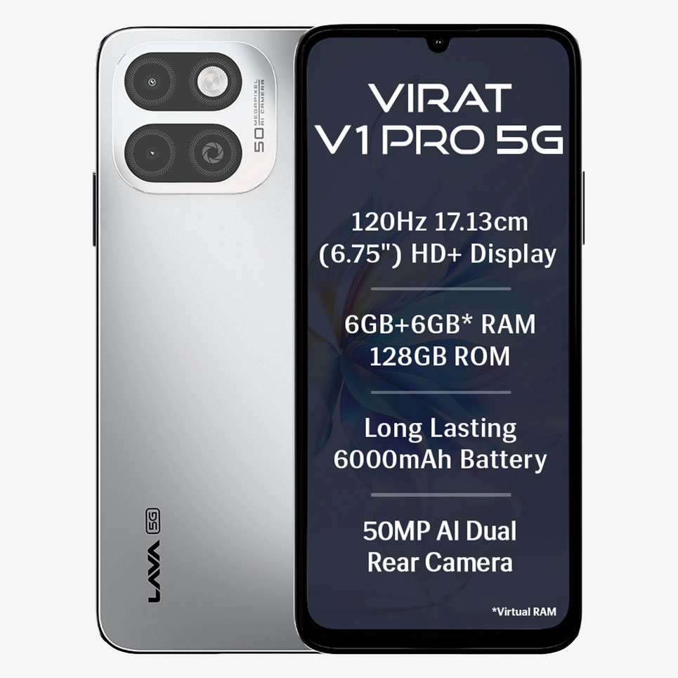 Lava Virat V1 Pro 5G дизайн и корпус