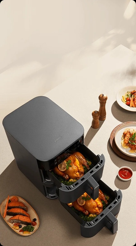 Дизайн Xiaomi Smart Double Stack Air Fryer