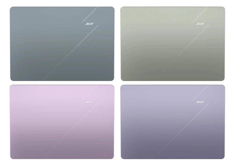 Acer Swift Air 14 вид сбоку