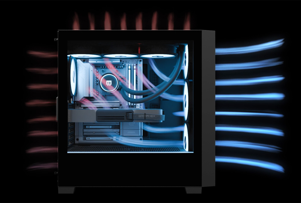 Схема охолодження Maingear MG-1