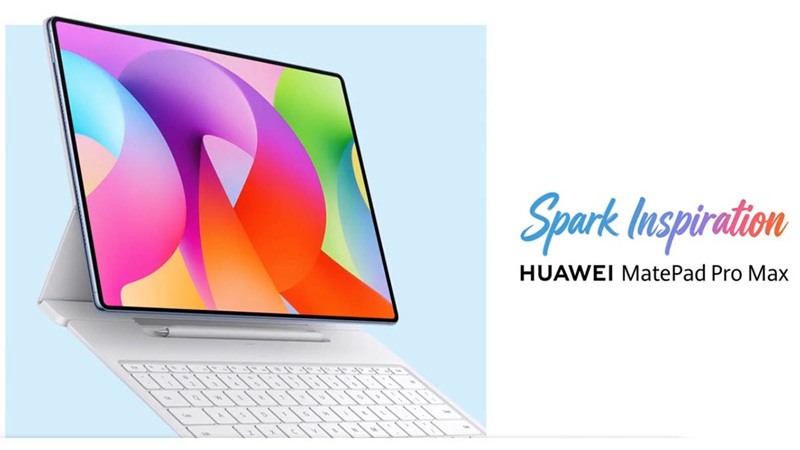 Das Huawei MatePad Pro Max ist nur 4,7 mm dünn – das bisher schlankste Tablet des Herstellers.