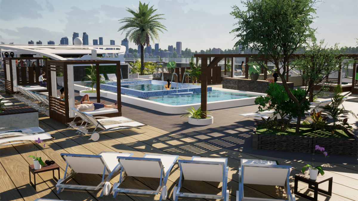 Visualization of Meyer Werft's Project Vision