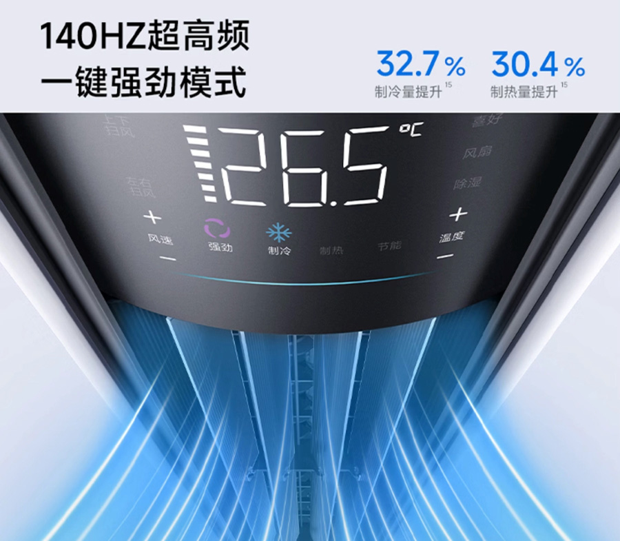 Xiaomi Mijia Air Conditioner Strong Wind Pro изображение 2
