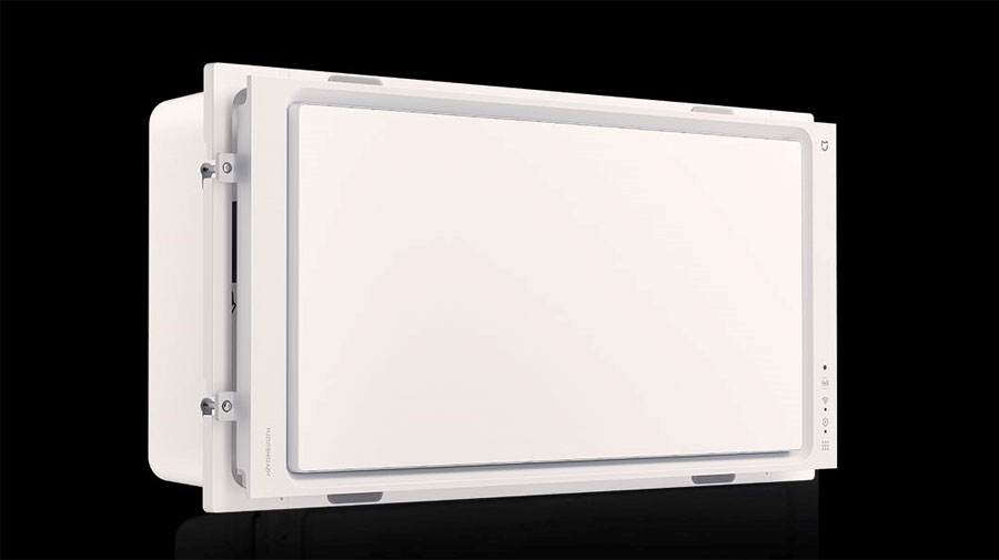 The integrated 1,500-lumen light panel and 3,000W graphene heating element are designed for fast, efficient bathroom warm-up.