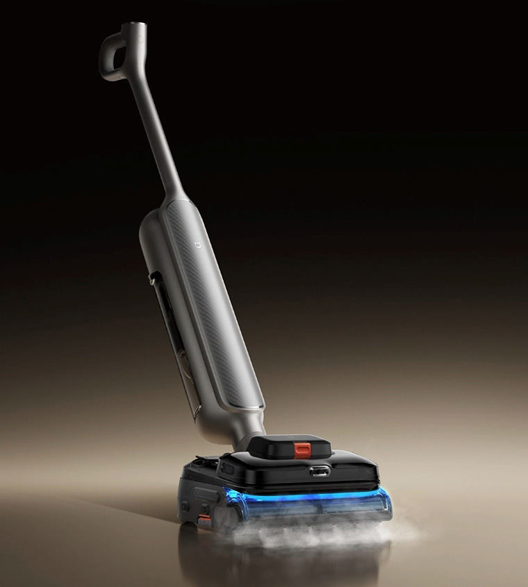 Xiaomi Mijia Wireless Floor Scrubber 5 Max в использовании