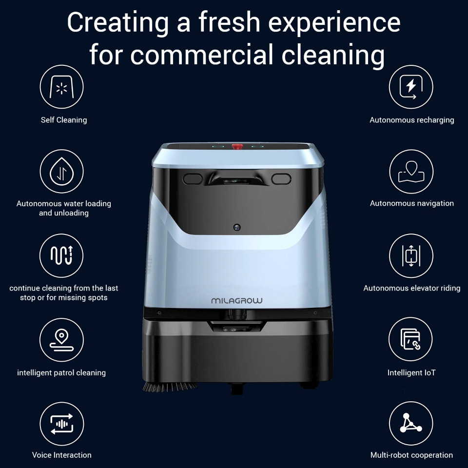 Milagrow Spaze Robot вид сбоку