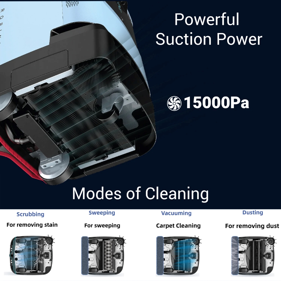 Milagrow Spaze Robot с другой стороны