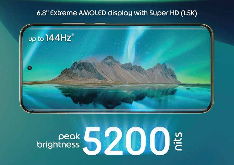 Дисплей смартфона Motorola Edge 70 Pro