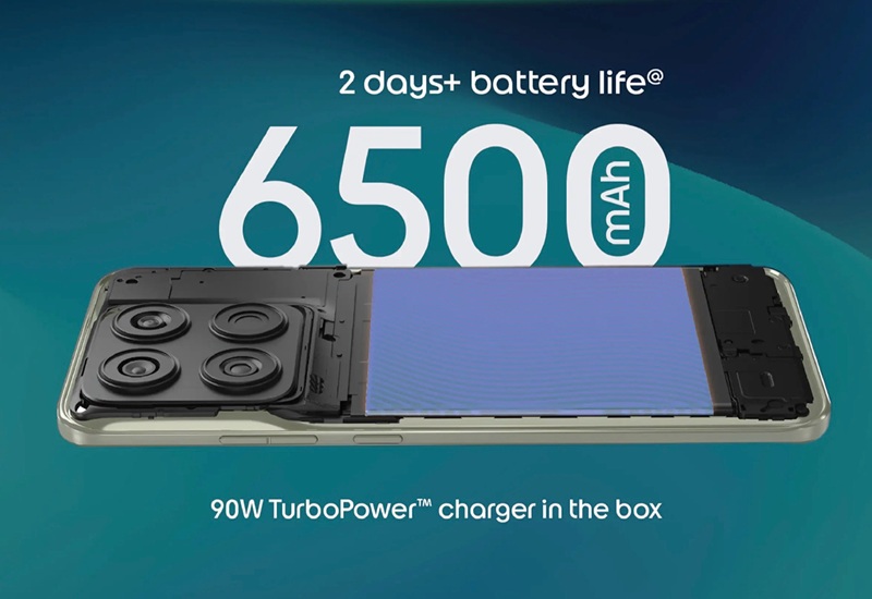 Motorola Edge 70 Pro вид сзади