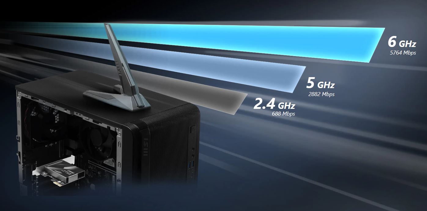 Комплектная антенна для MSI Herald BE9400