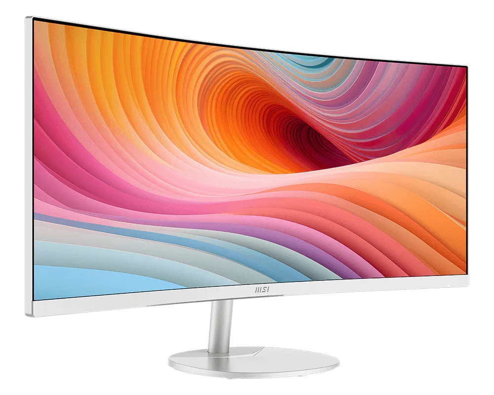 MSI Pro MP341CQW E12 монітор задній вигляд