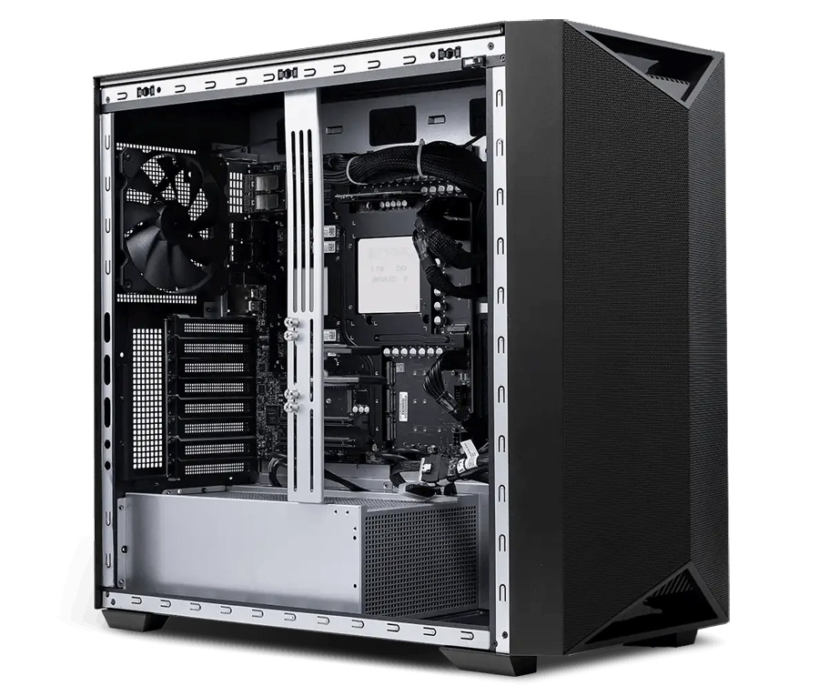 MSI XpertStation WS300 вид збоку