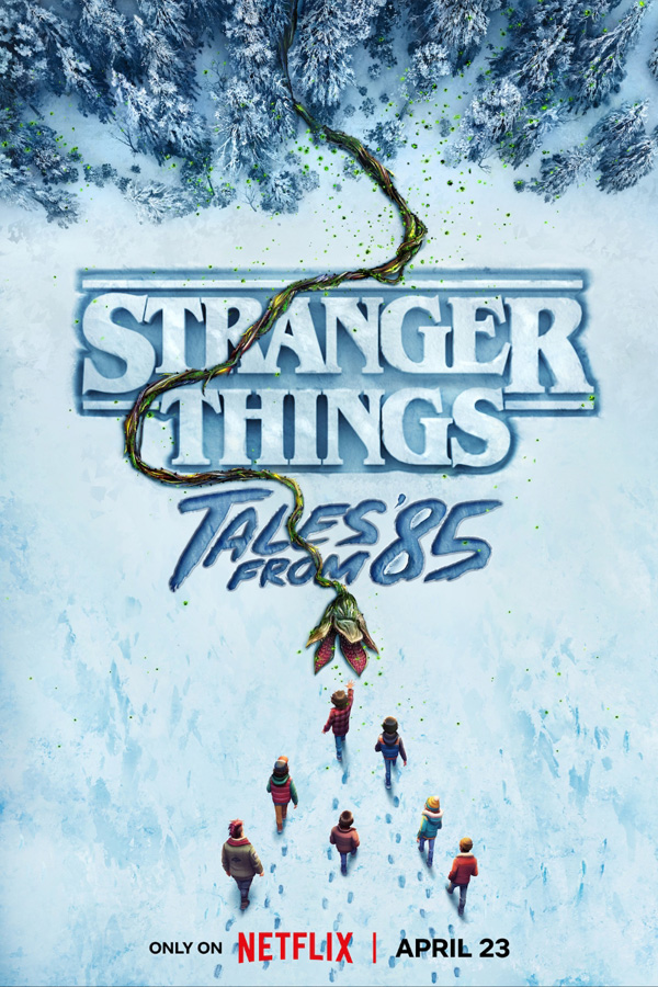 Affiche de la série animée Stranger Things: Tales From '85