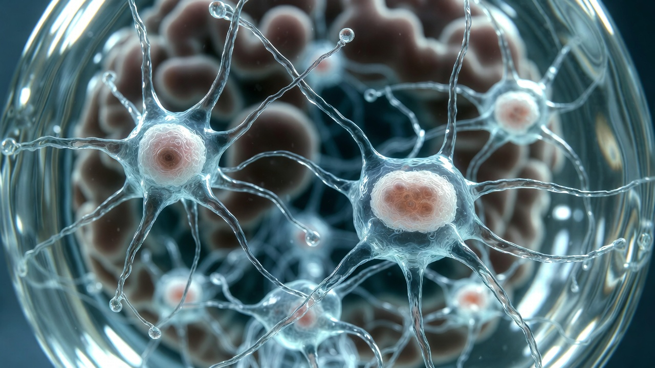 Нейрони у скляному стані. Ілюстративне зображення.