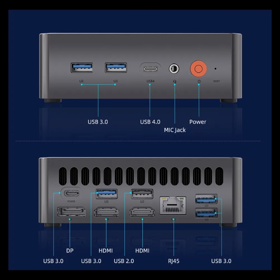 Технічні характеристики Ninkear L20 AI Mini PC (версія 1)