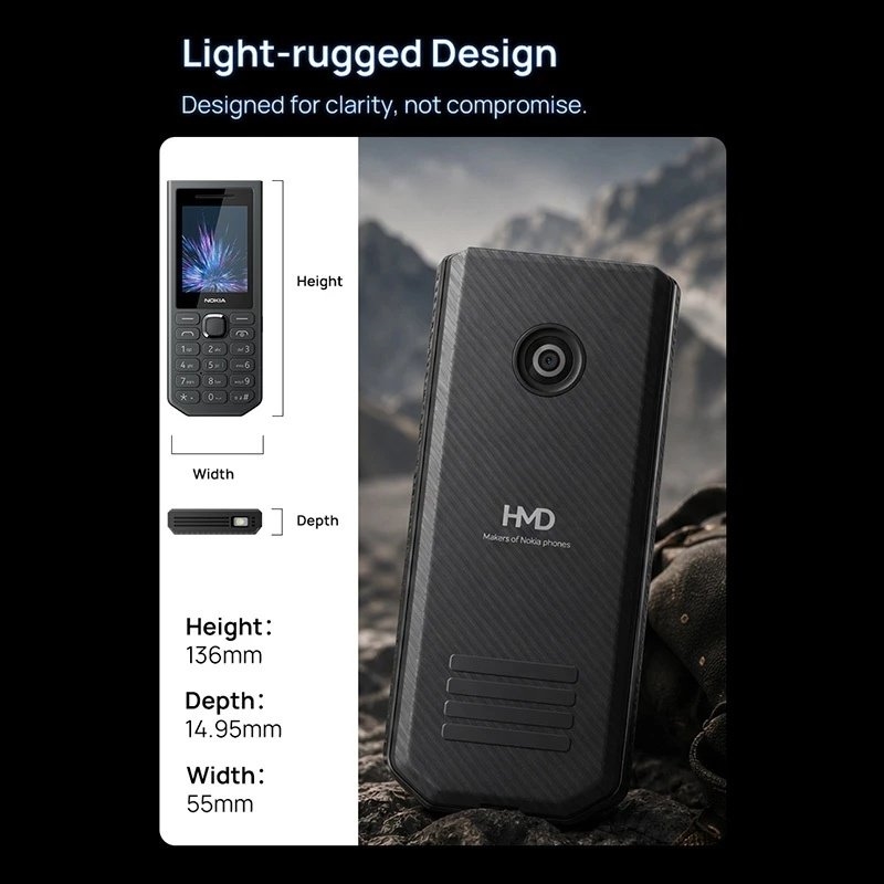 Аккумулятор Nokia 300 4G Power Bank на 3700 мА/ч