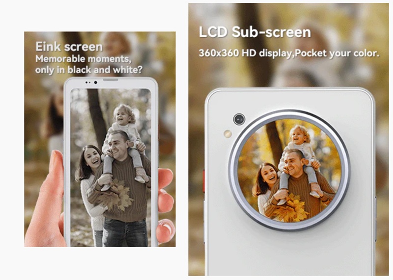 HiBreak Dual rear screen