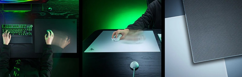 Коврик для мыши Razer Atlas Pro в использовании