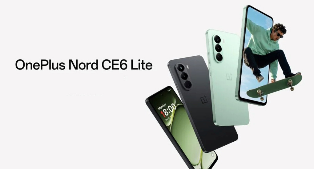 Das OnePlus Nord CE 6 Lite in verschiedenen Farben. Illustration: OnePlus