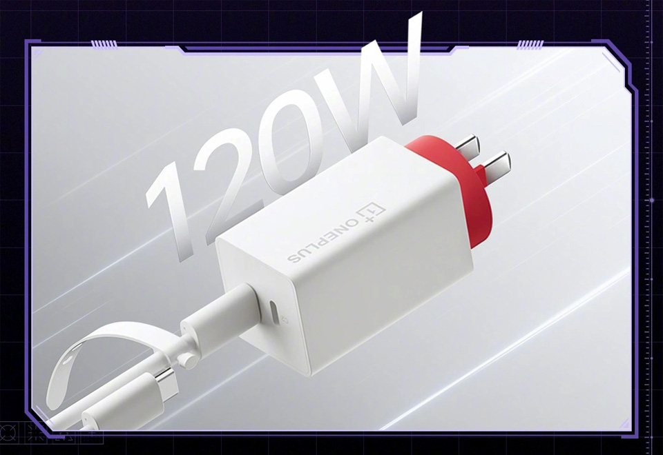 Дизайн OnePlus Super Flash Charge 120W