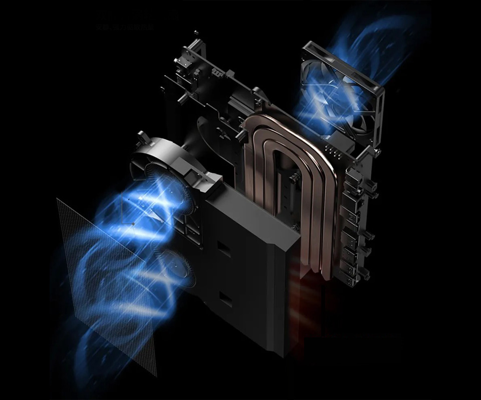 ONEXStation Mini AI в развернутом виде.