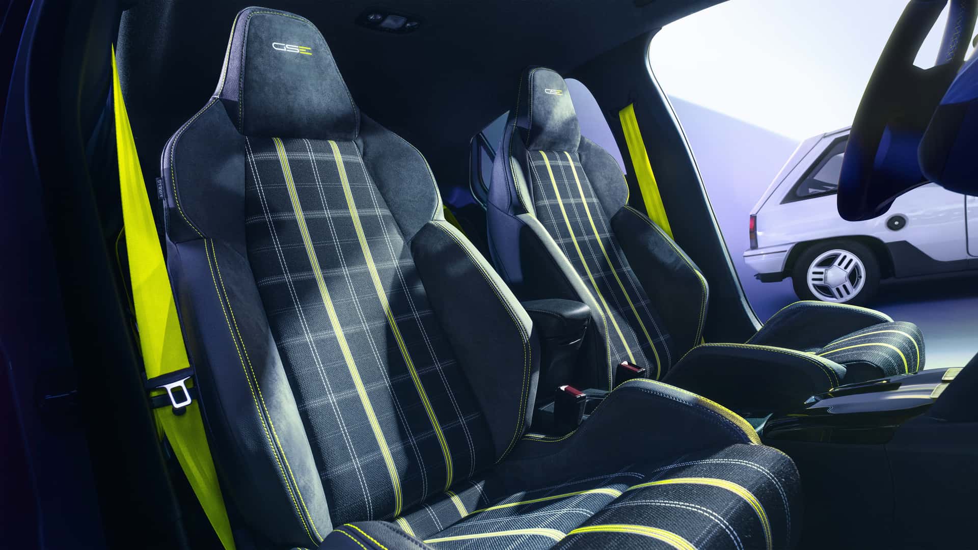 Детали интерьера Opel Corsa GSE 2026