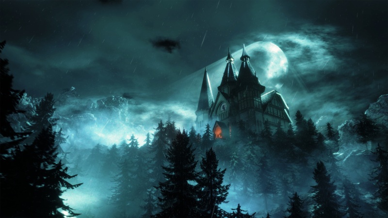 Изображение замка Дракулы из игры Dracula: The Disciple