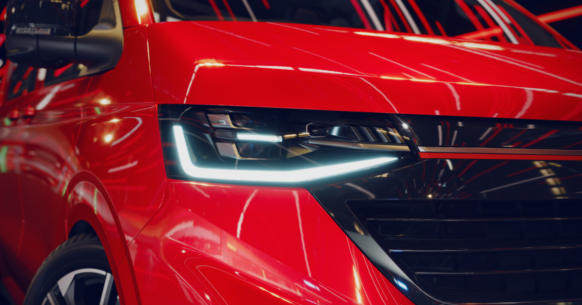 Дизайн фар Volkswagen Transporter Sportline